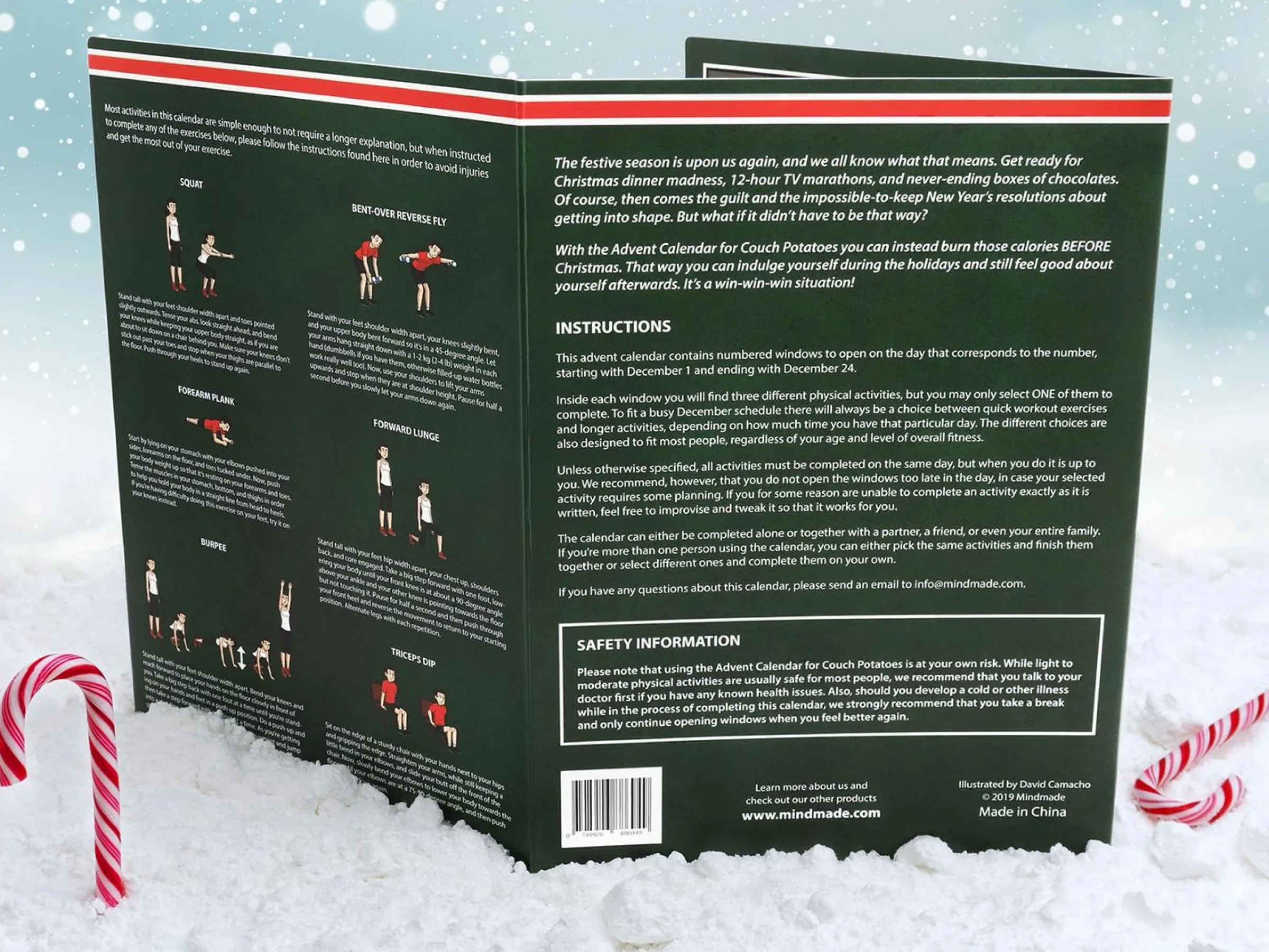 Adventskalender för Soffpotatisar