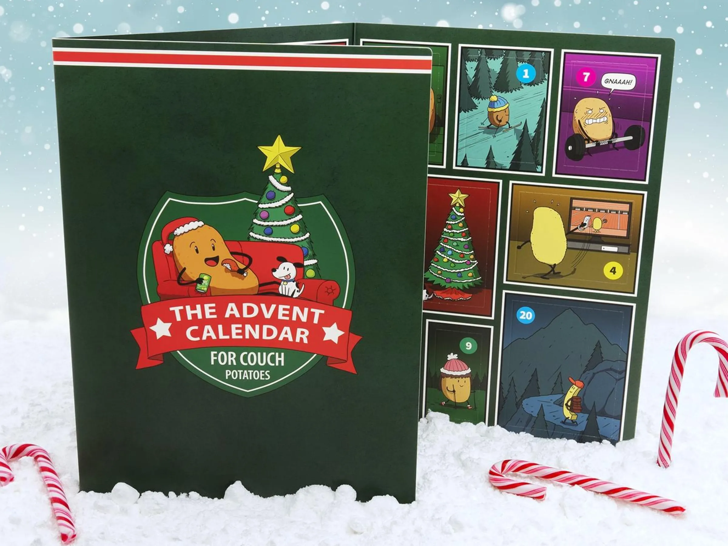 Adventskalender för Soffpotatisar