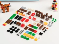 Adventskalender med Byggklossar