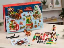 Adventskalender med Byggklossar