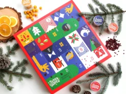 Adventskalender med Frystorkade Frukter, Bär & Grönsaker