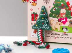 Adventskalender med Hundleksaker