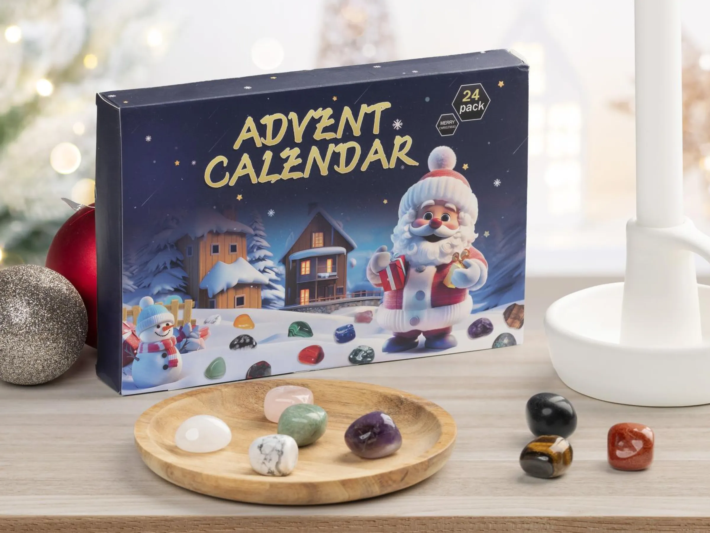 Adventskalender med Kristaller