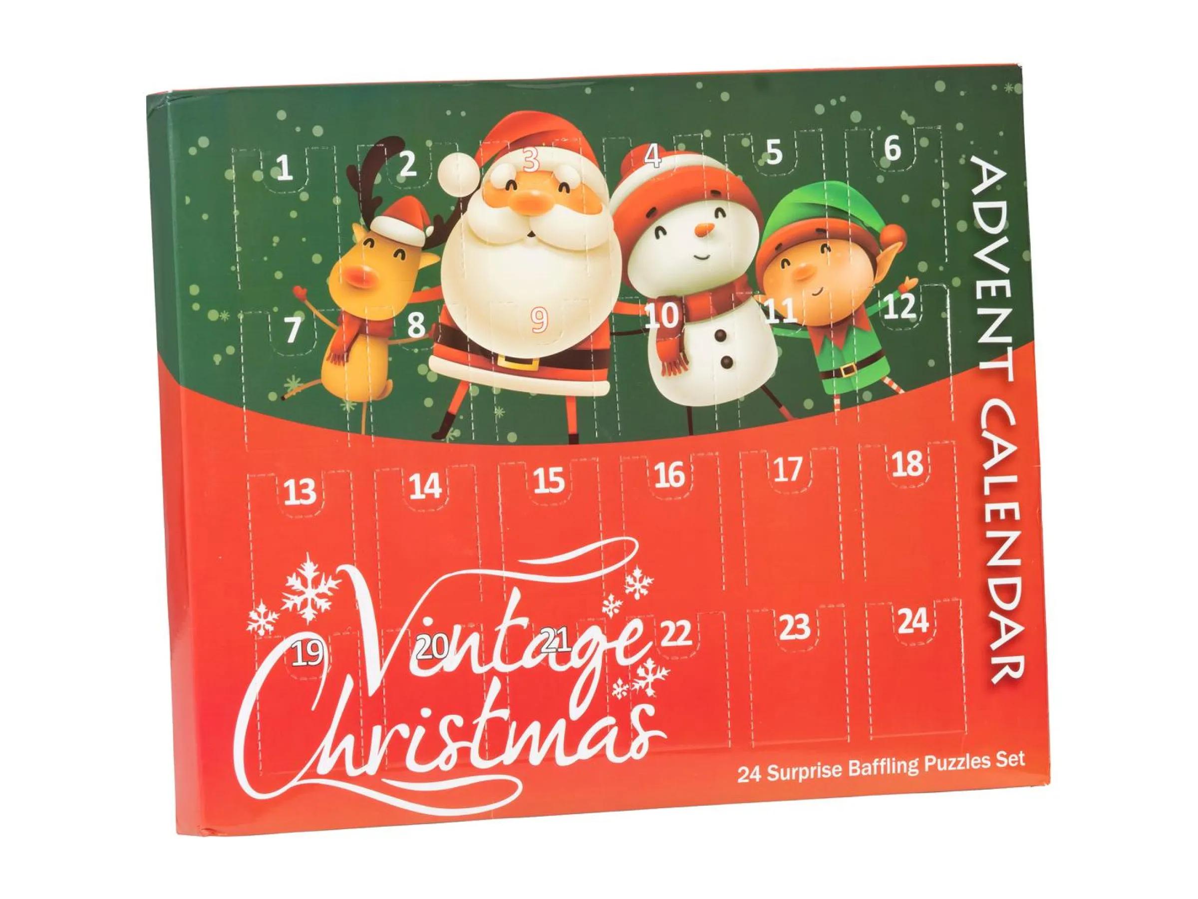 Adventskalender med Metallpussel