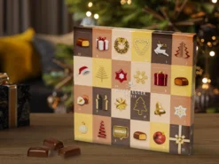 Adventskalender med Nougat - Niederegger