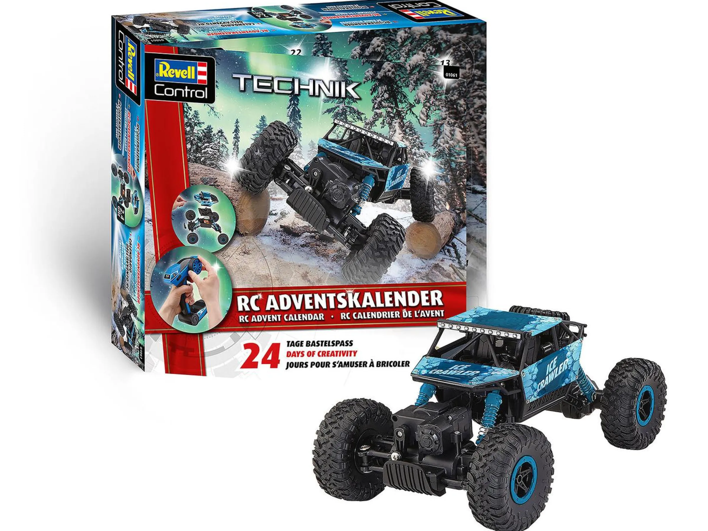 Adventskalender med Radiostyrd Crawler - Revell Control