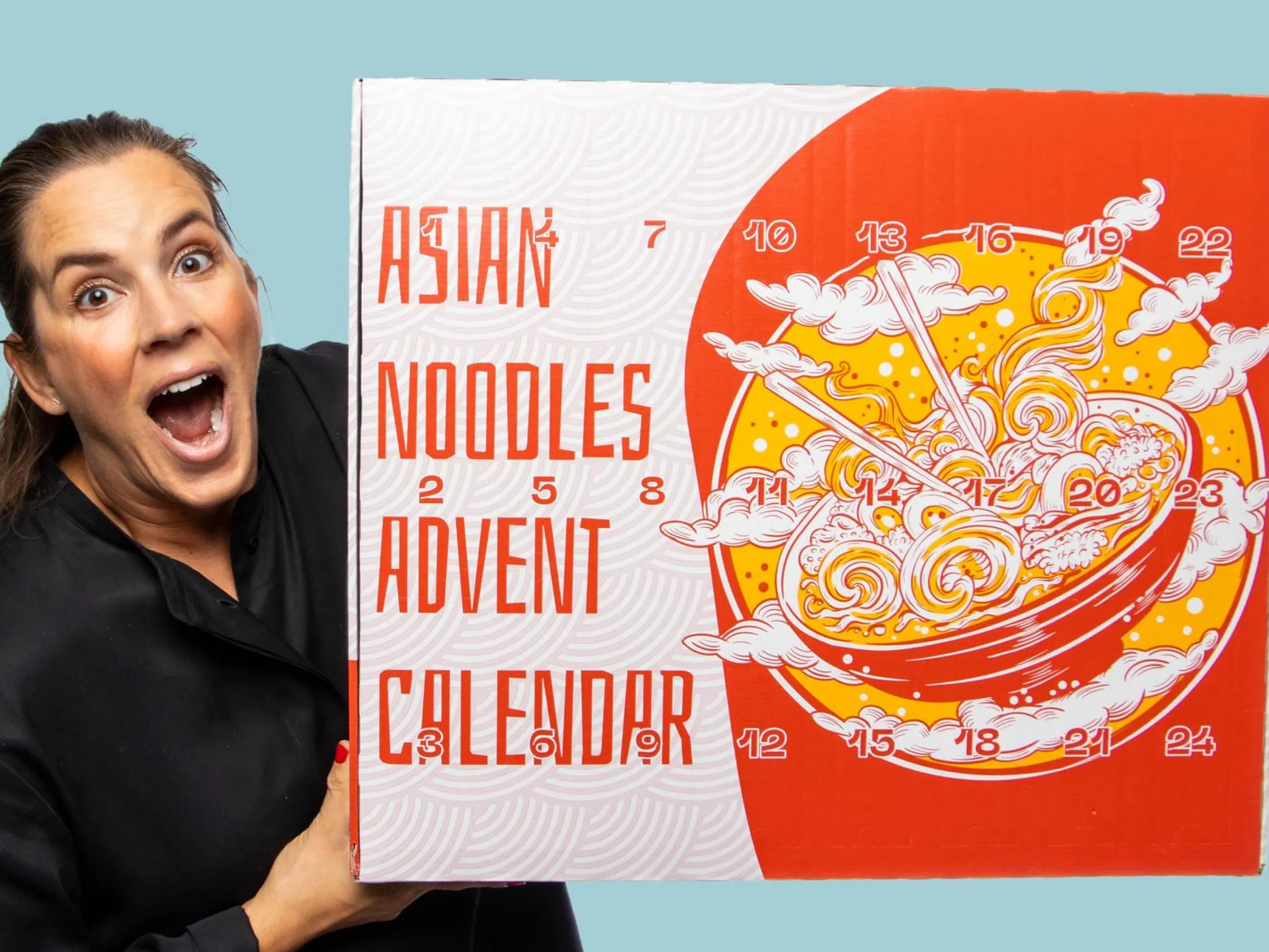 Adventskalender med Snabbnudlar
