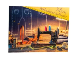 Adventskalender med Sytillbehör