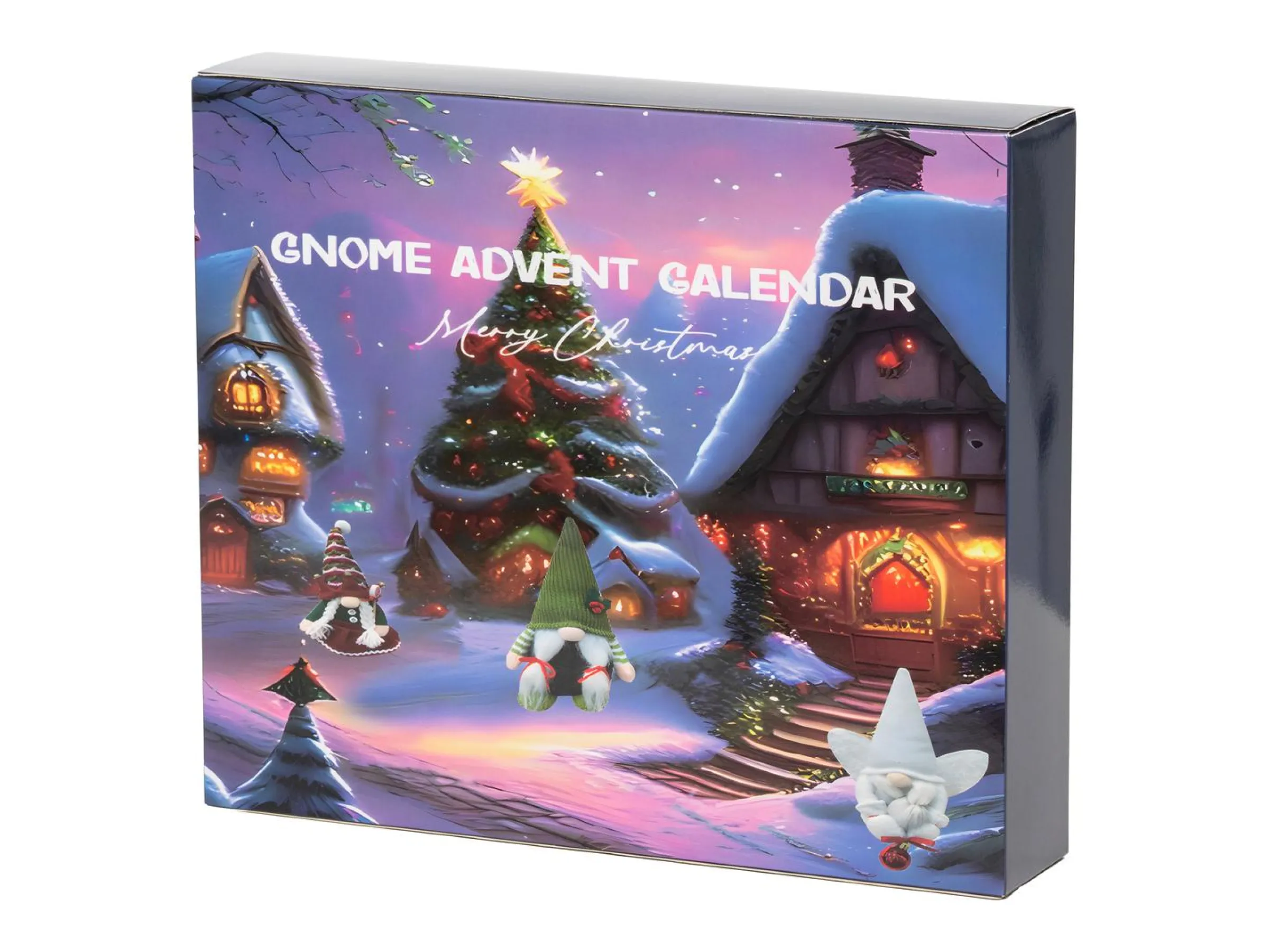 Adventskalender med Tomtar
