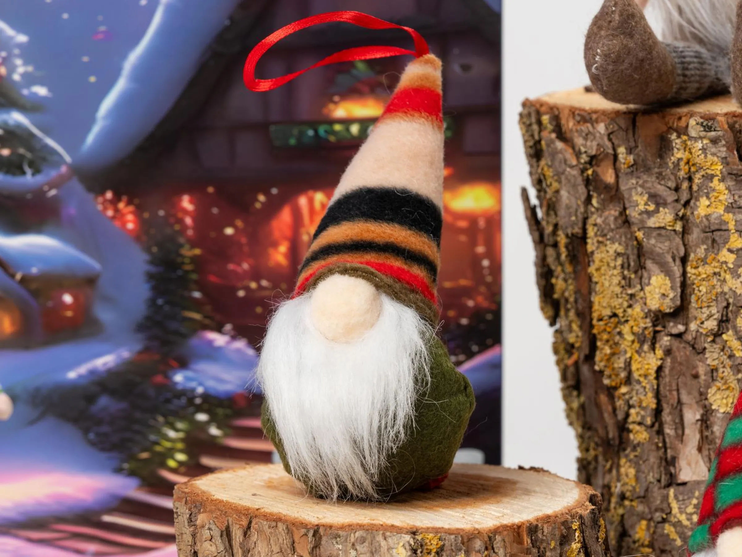 Adventskalender med Tomtar