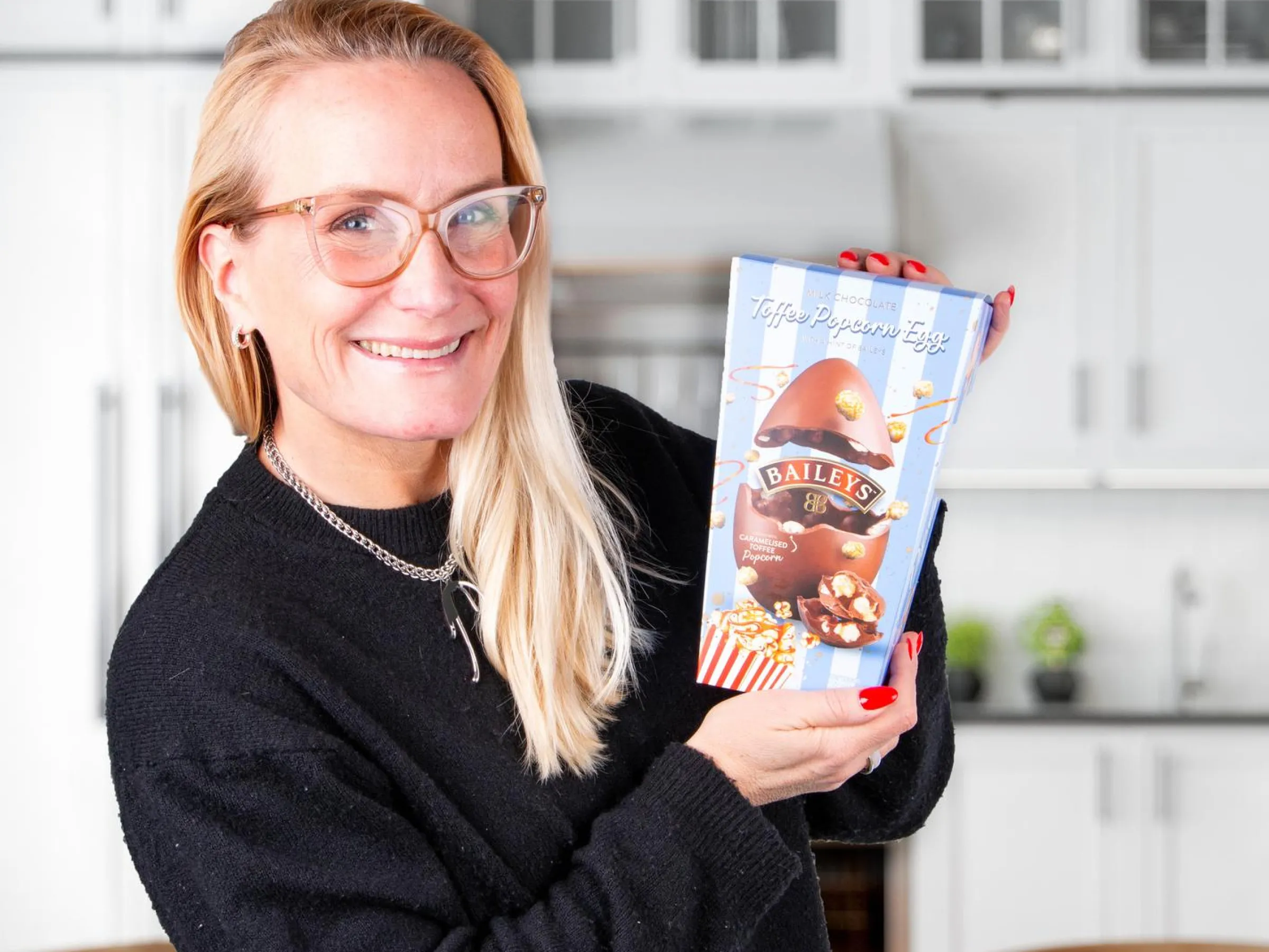 Baileys Toffee Popcorn Påskägg