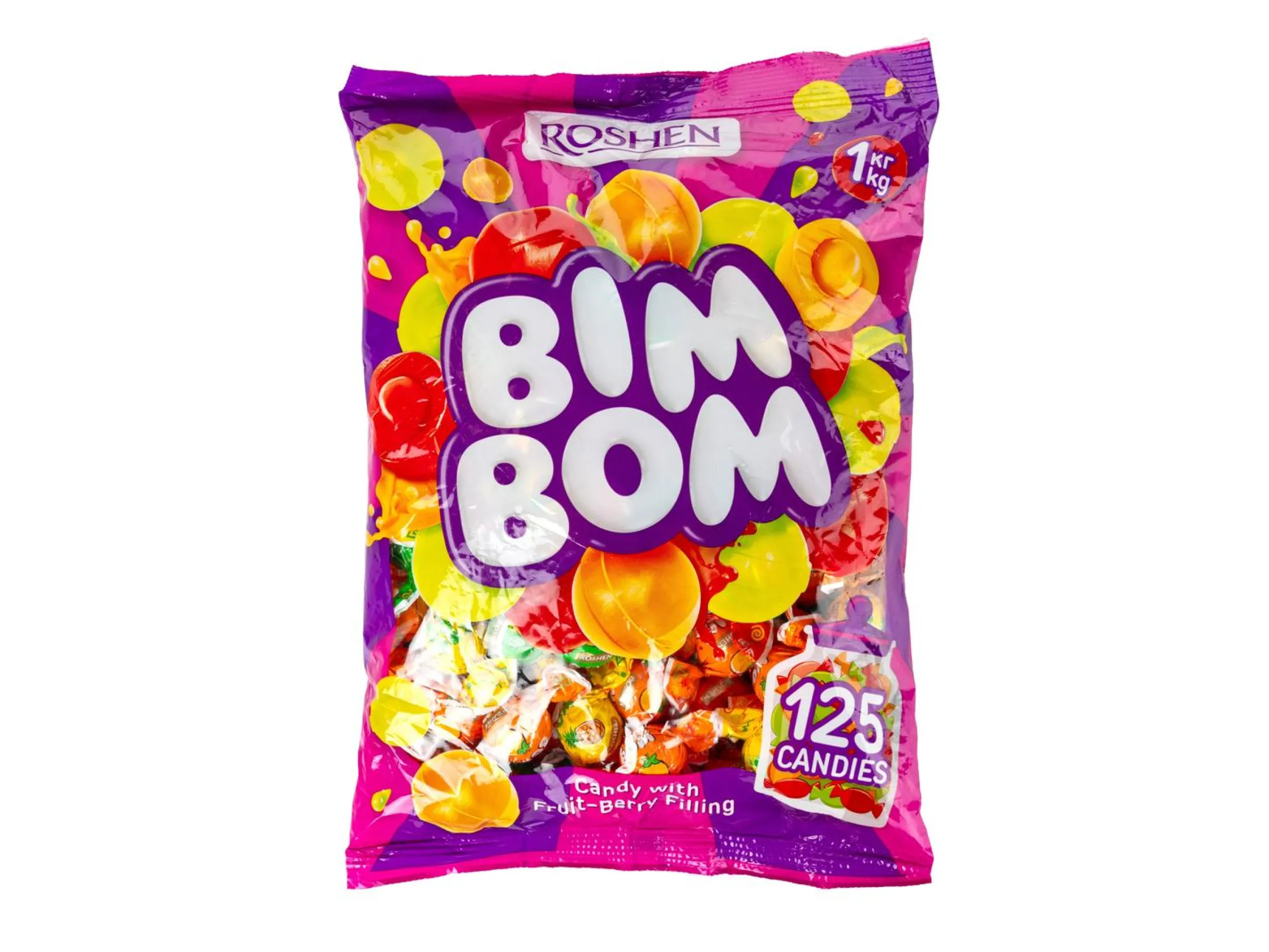 Bim Bom Fruktkarameller Lösgodis 1 kg