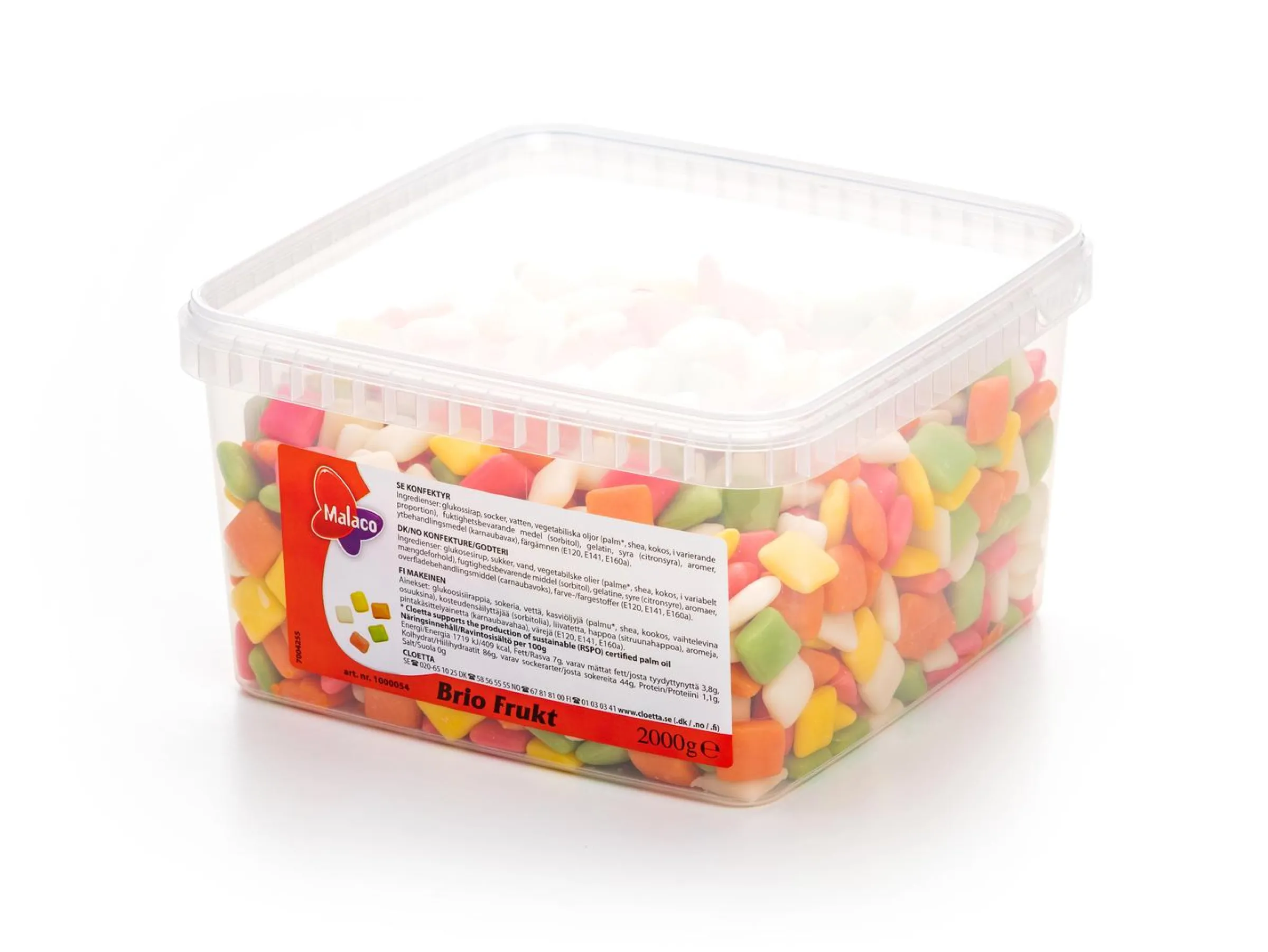 Brio Frukt Lösgodis 2 kg