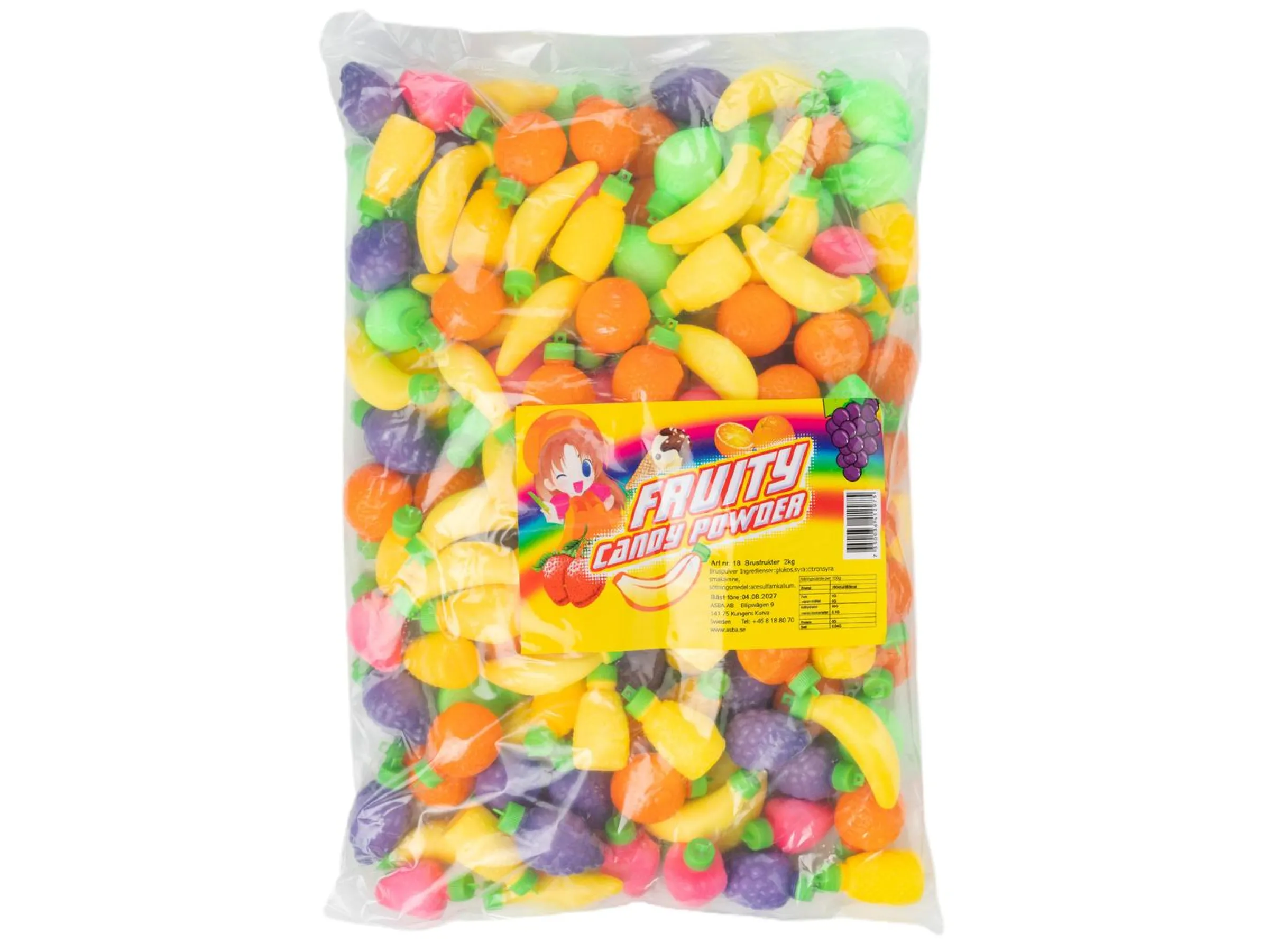 Brusfrukter Lösgodis 2 kg