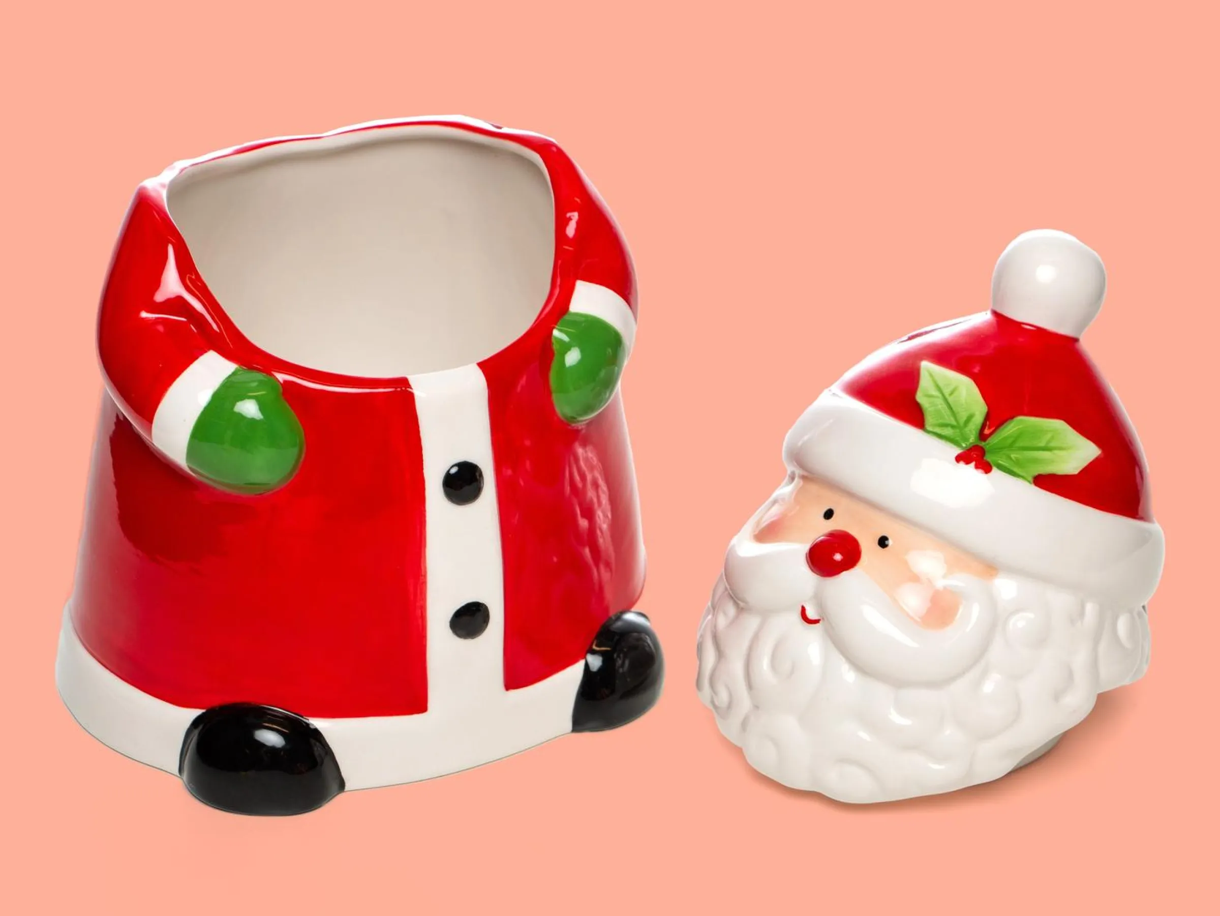 Burk med Lock - Tomte