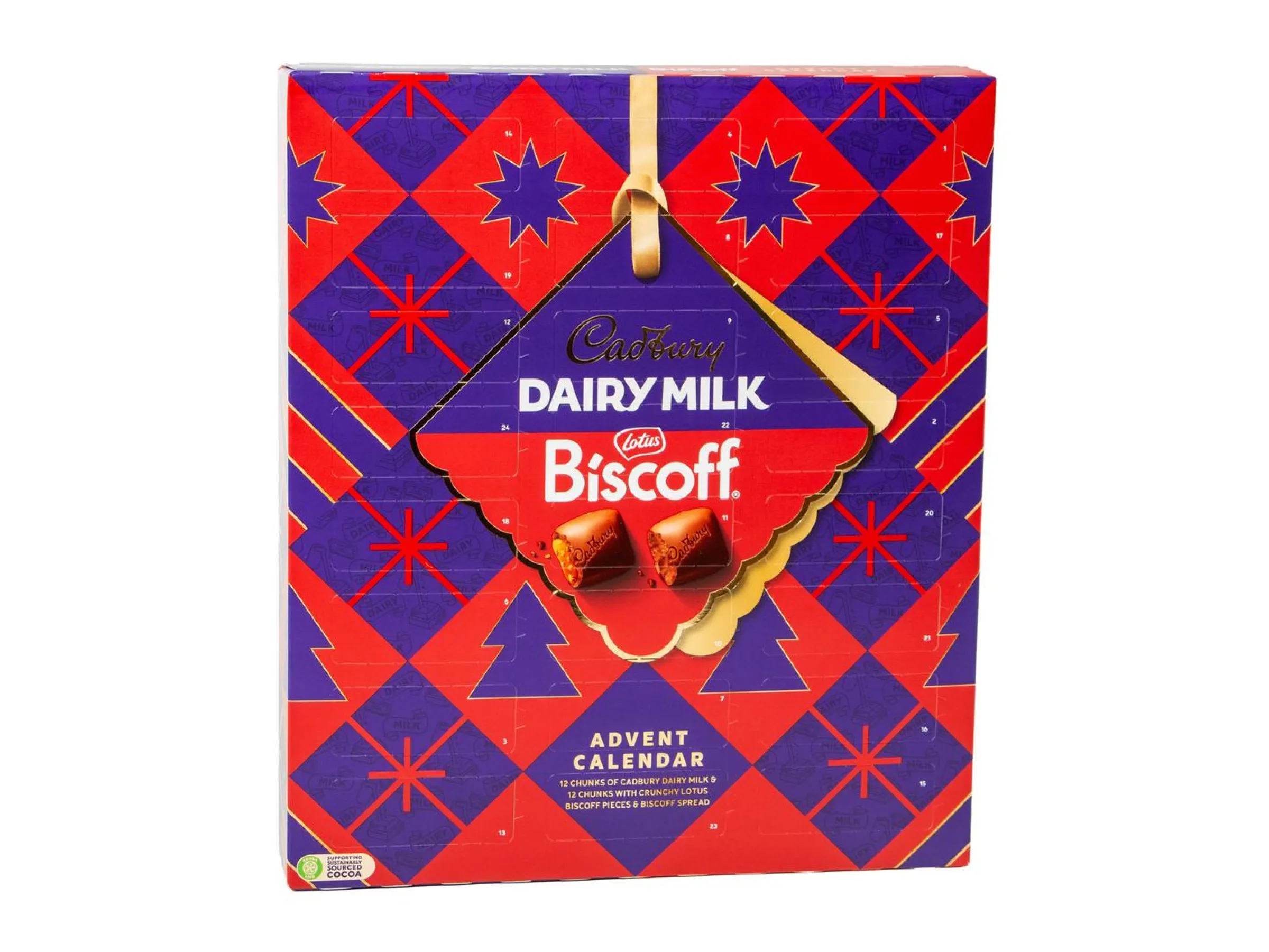 Cadbury Dairy Milk Biscoff Adventskalender