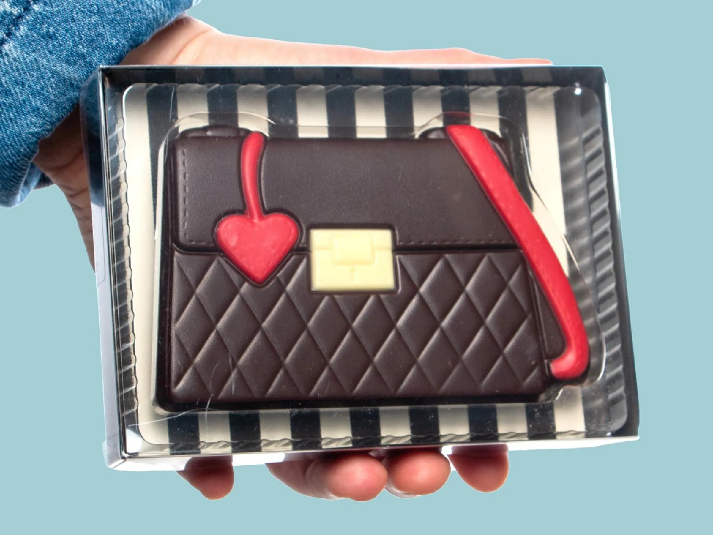 Chokladask Handväska