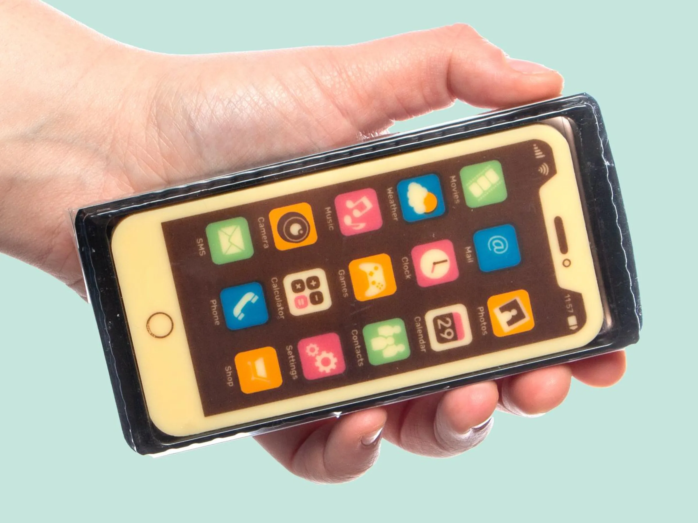 Chokladask Smartphone