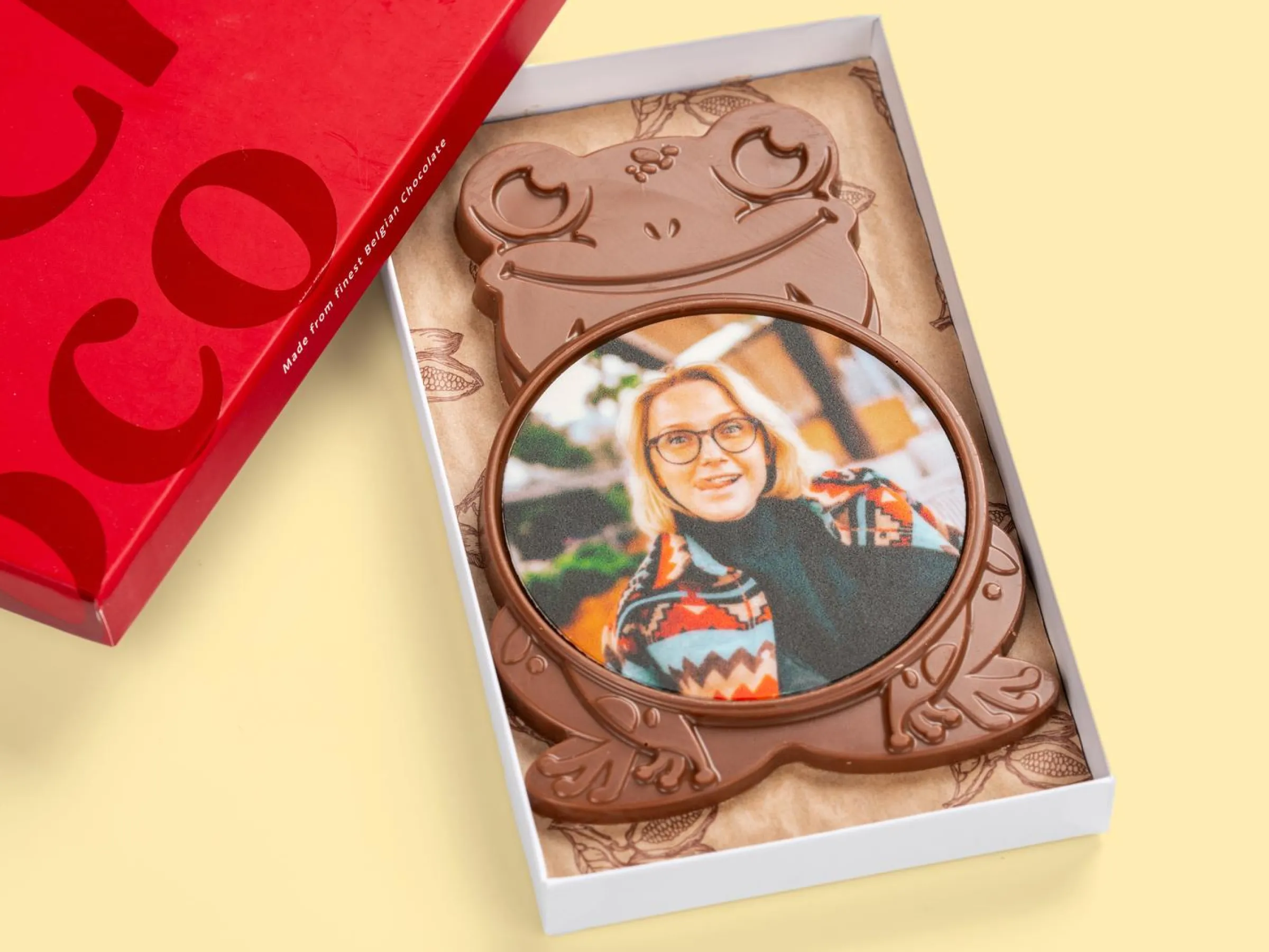 Chokladgroda med Eget Foto