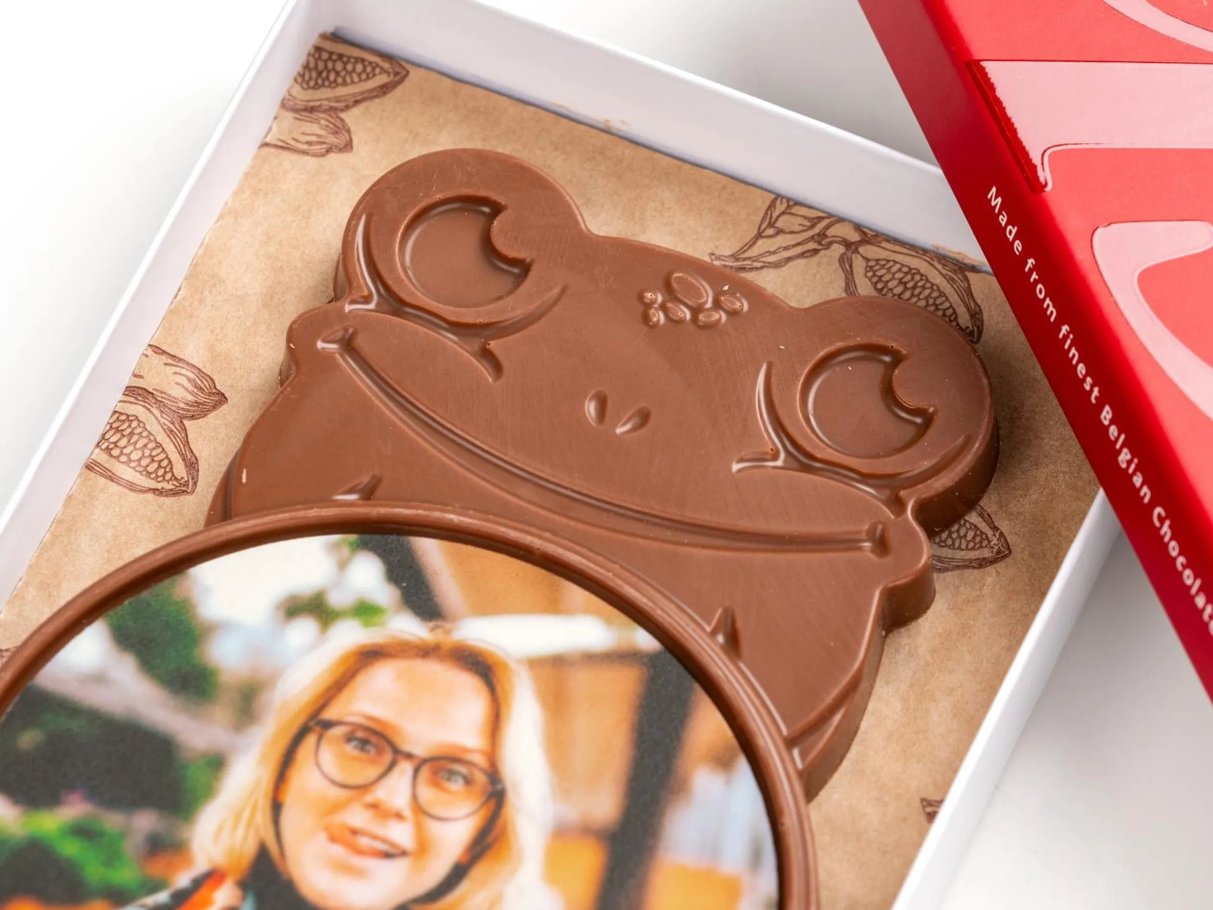 Chokladgroda med Eget Foto