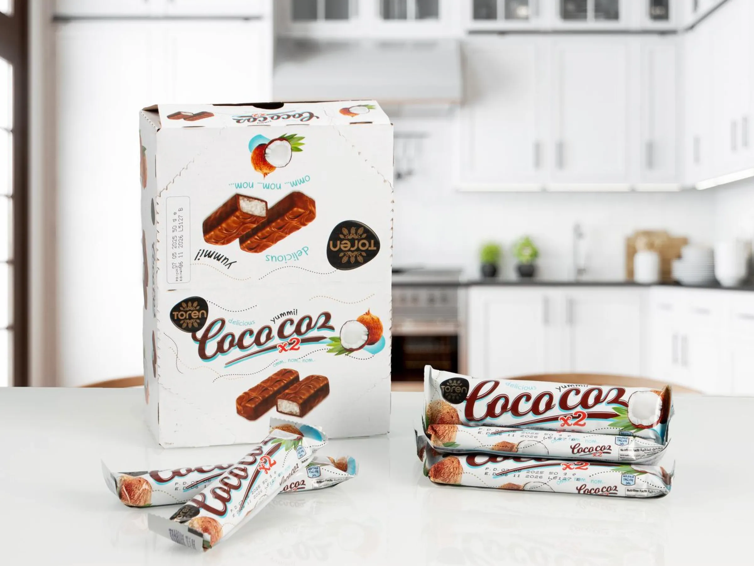 Coco Co Bites Chokladbars med Kokos 24-pack