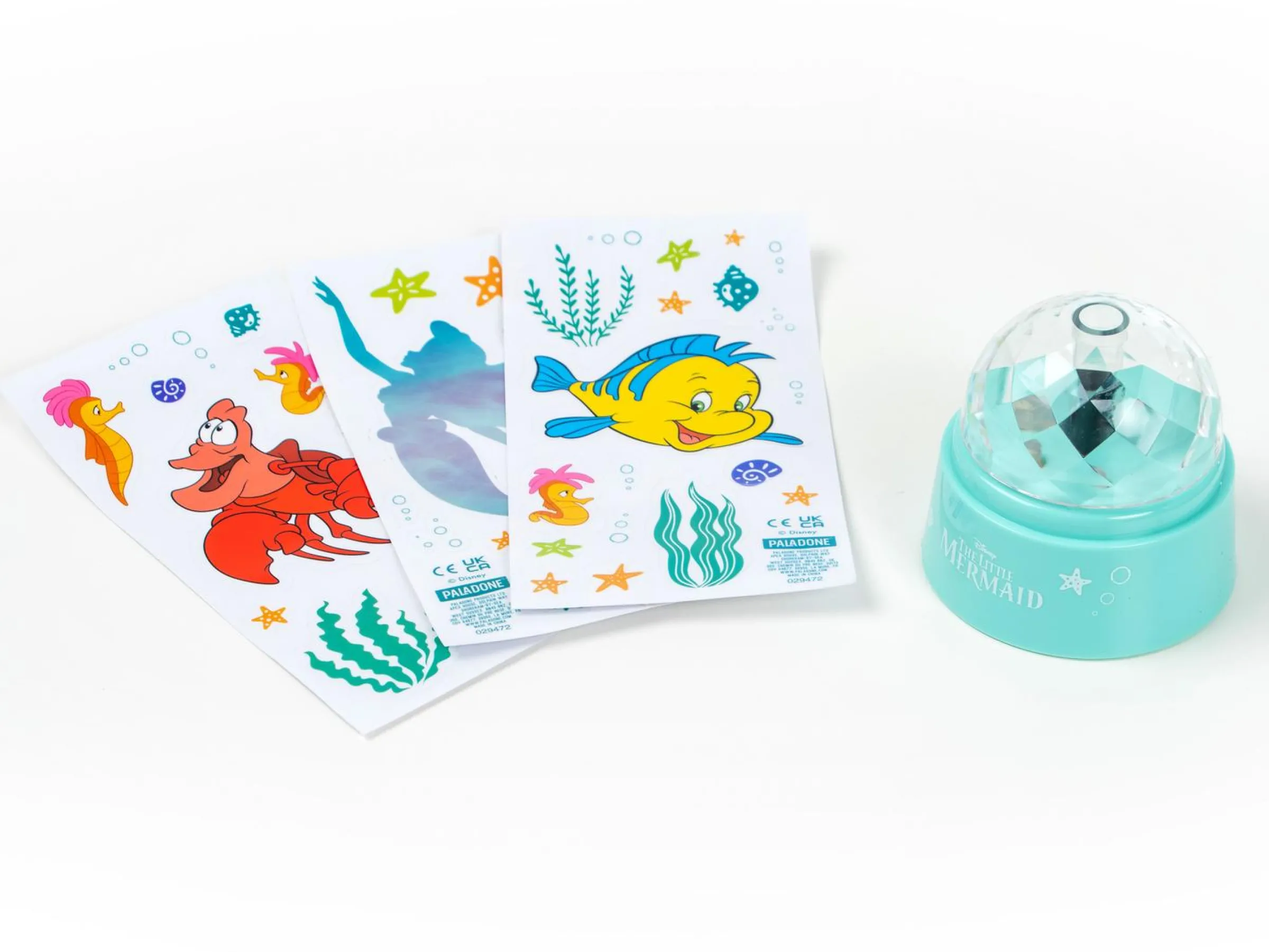 Den Lilla Sjöjungfrun-lampa med Stickers