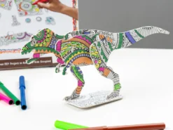 3D-figurer att Färglägga - Spralla