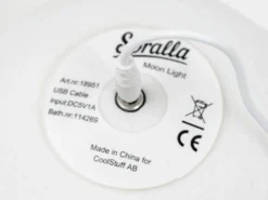 3D-månlampa - 15 cm - 16 Färger - Spralla