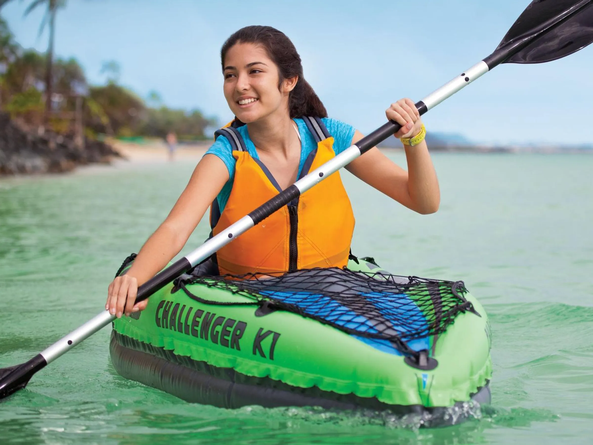 Ensitsig Kajak - Intex Challenger K1