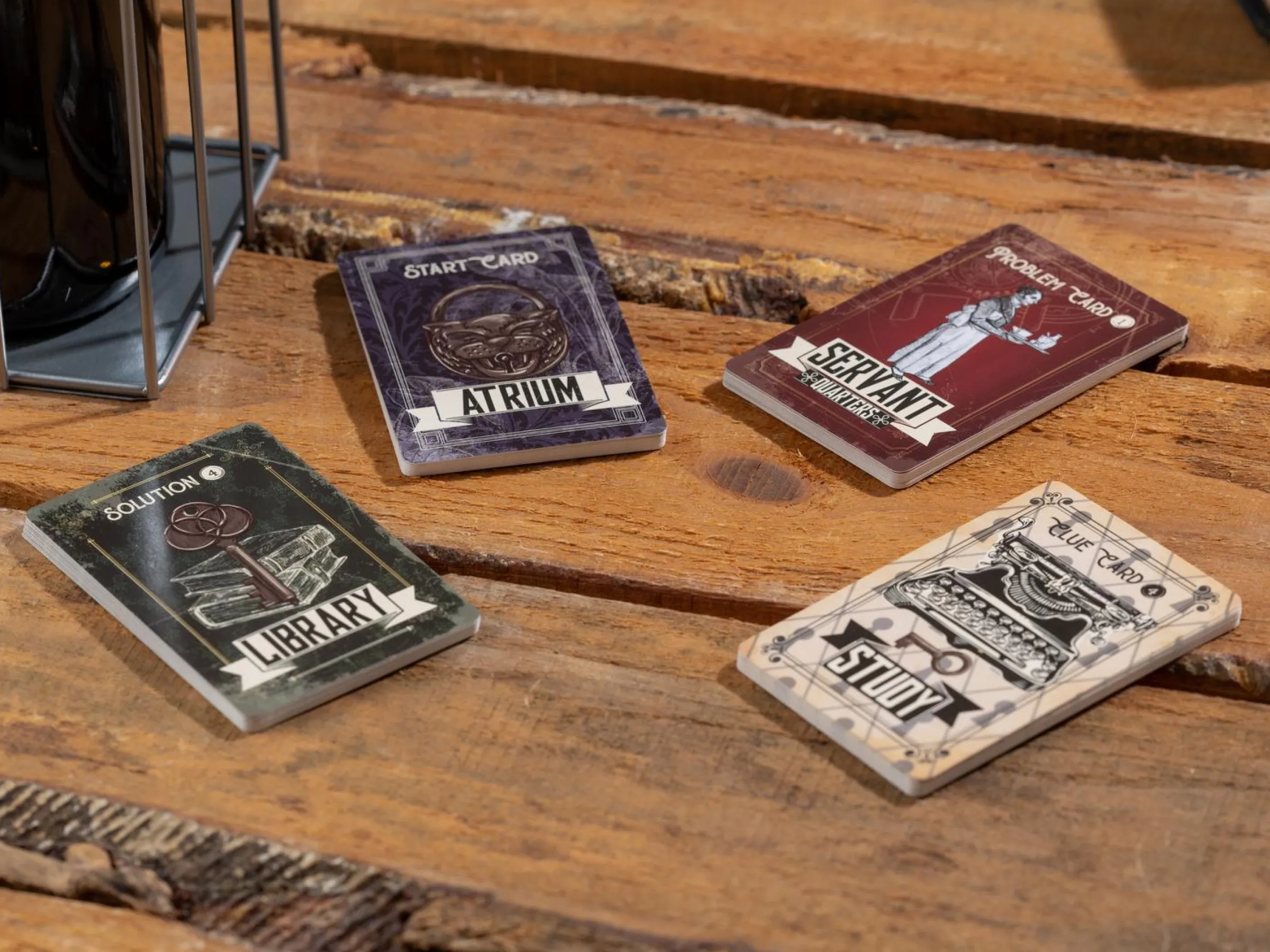 Escape Room-spel för Vinflaska