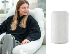 Extra Fodral till Kroppskudde i Sammet - Zenkuru