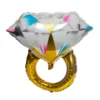 Folieballong Diamantring