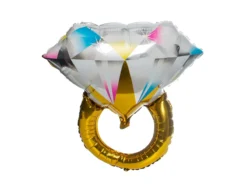 Folieballong Diamantring