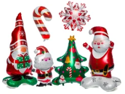Folieballonger Jul 6-pack