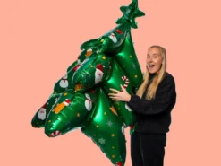 Folieballong Julgran