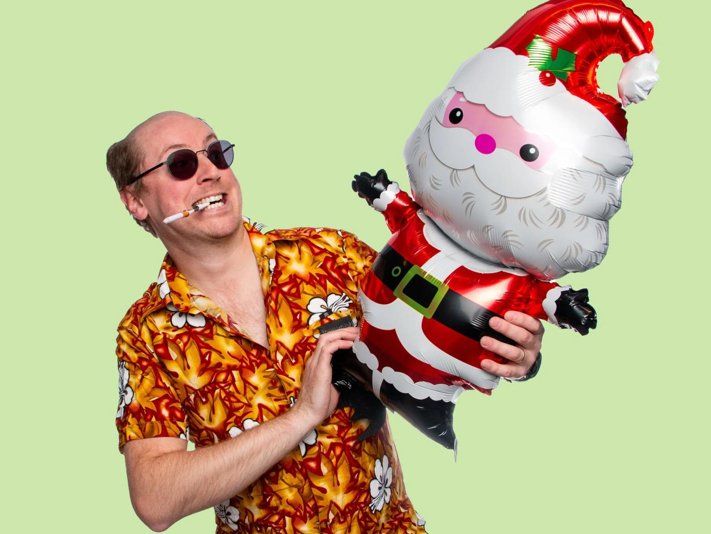 Folieballong Liten Jultomte
