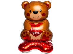 Folieballong Nalle I Love You