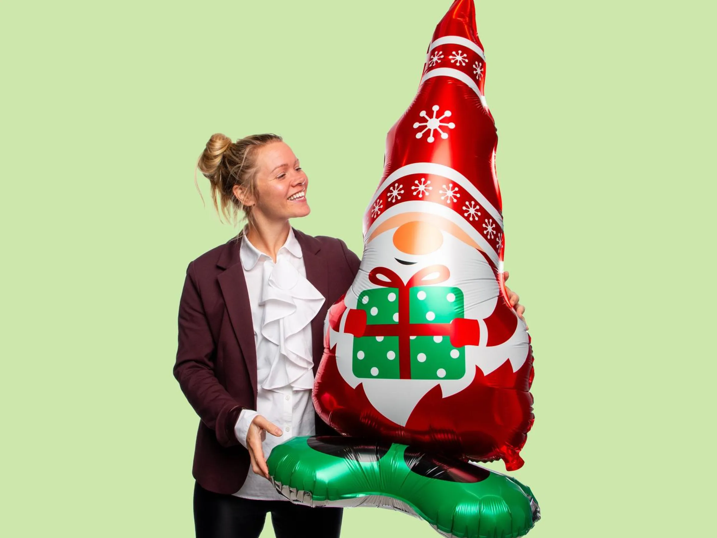 Folieballong Stor Jultomte