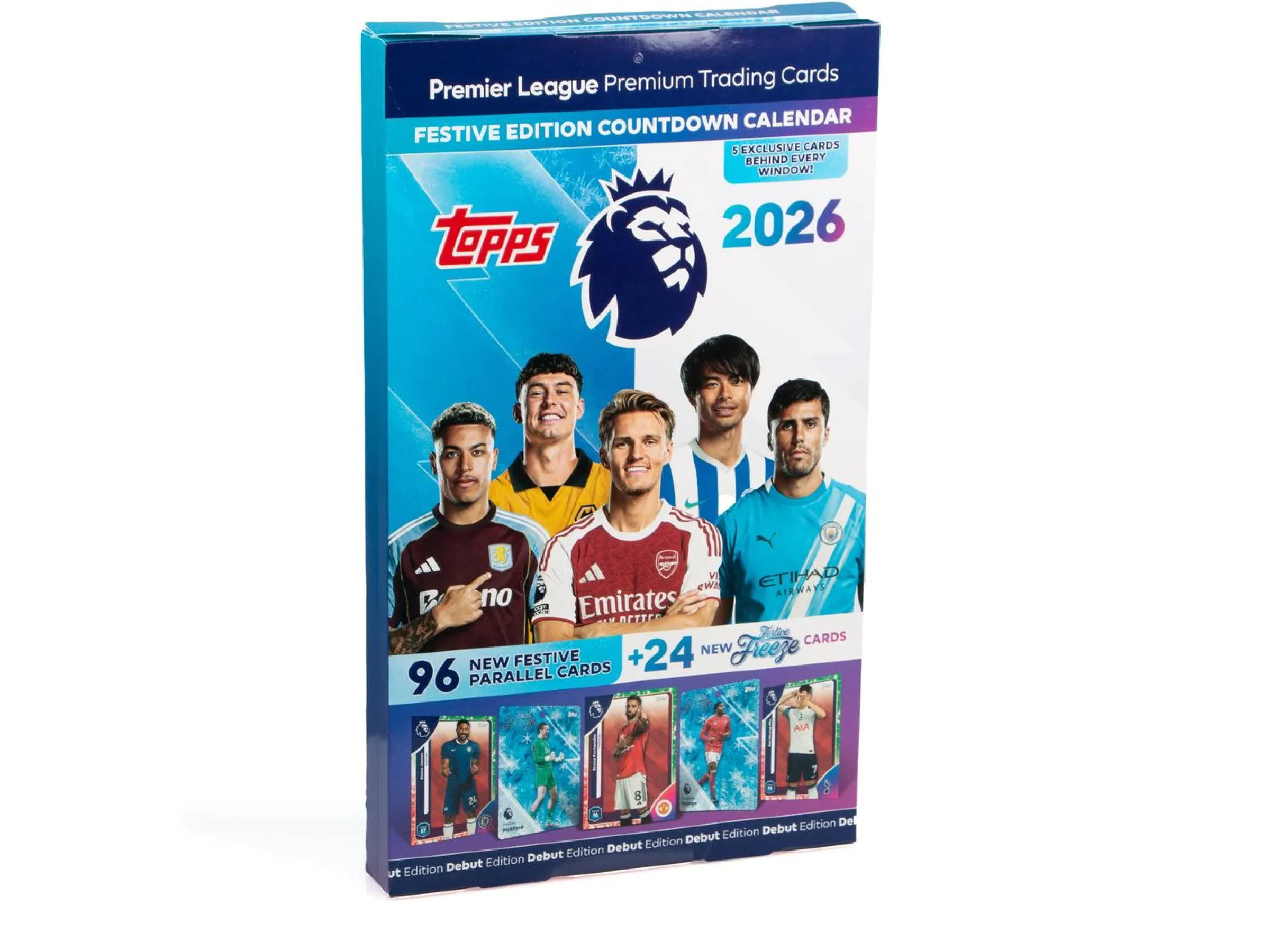 Fotbollskort Premier League 25/26 Adventskalender