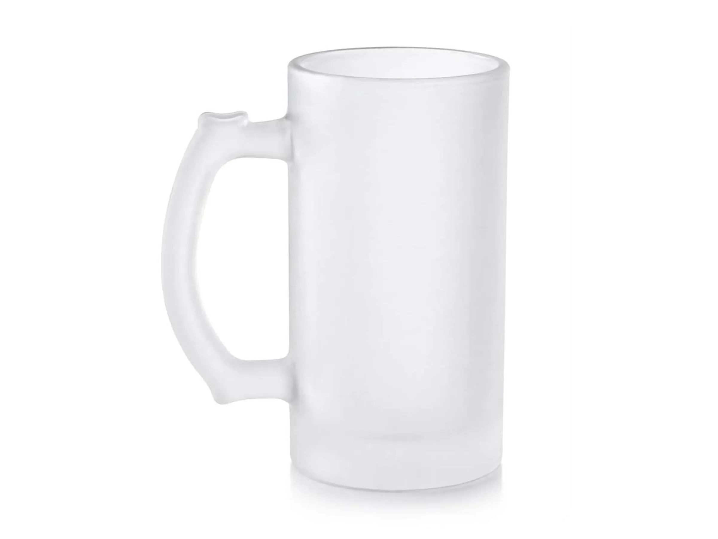Frostat ölglas med eget foto - Öldesign