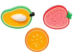 Fruktiga Tvättsvampar 3-pack