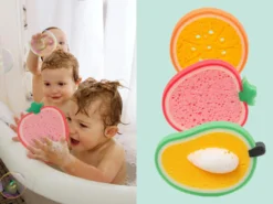 Fruktiga Tvättsvampar 3-pack
