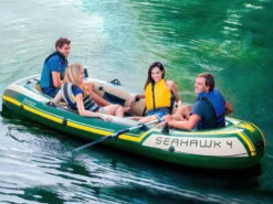Fyrsitsig Gummibåt - Intex Seahawk 4