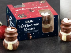 Gnaw Hot Choc-Mas Chokladbomber för Varm Choklad