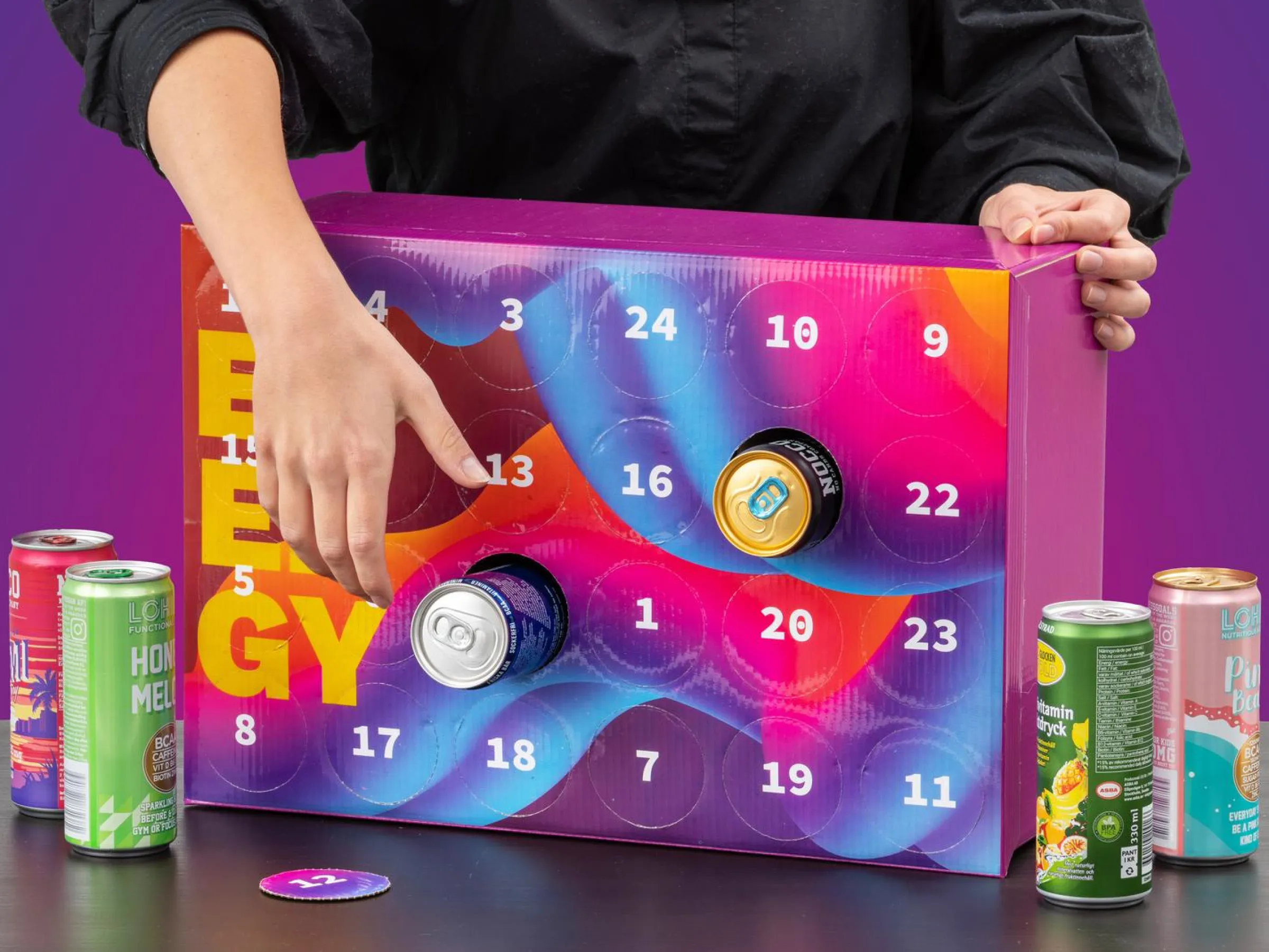Gör Din Egen Energidryckskalender