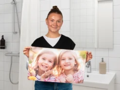 Handduk med Eget Foto