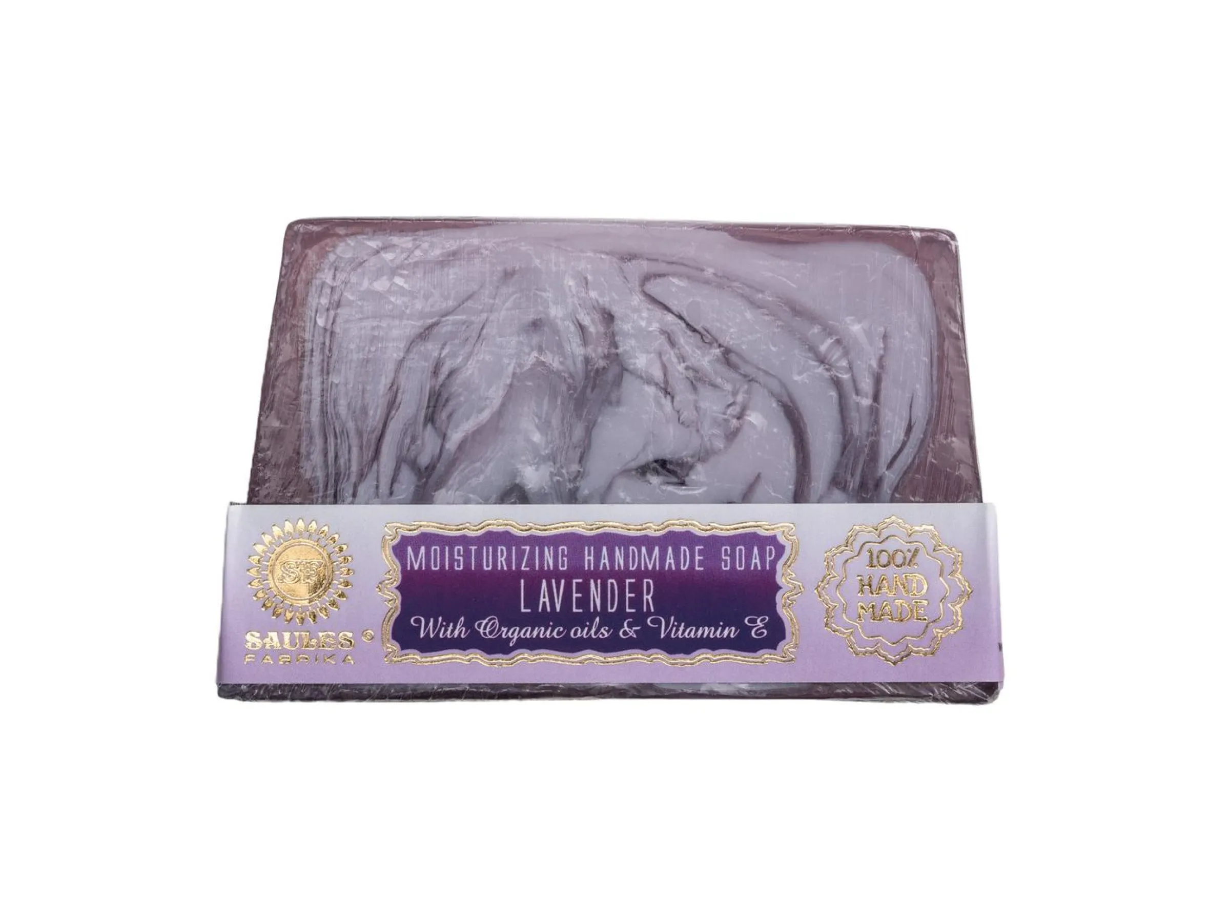 Handgjord Tvål - Lavender - Saules Fabrika