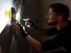 Handskar med Ficklampa - Wibbri