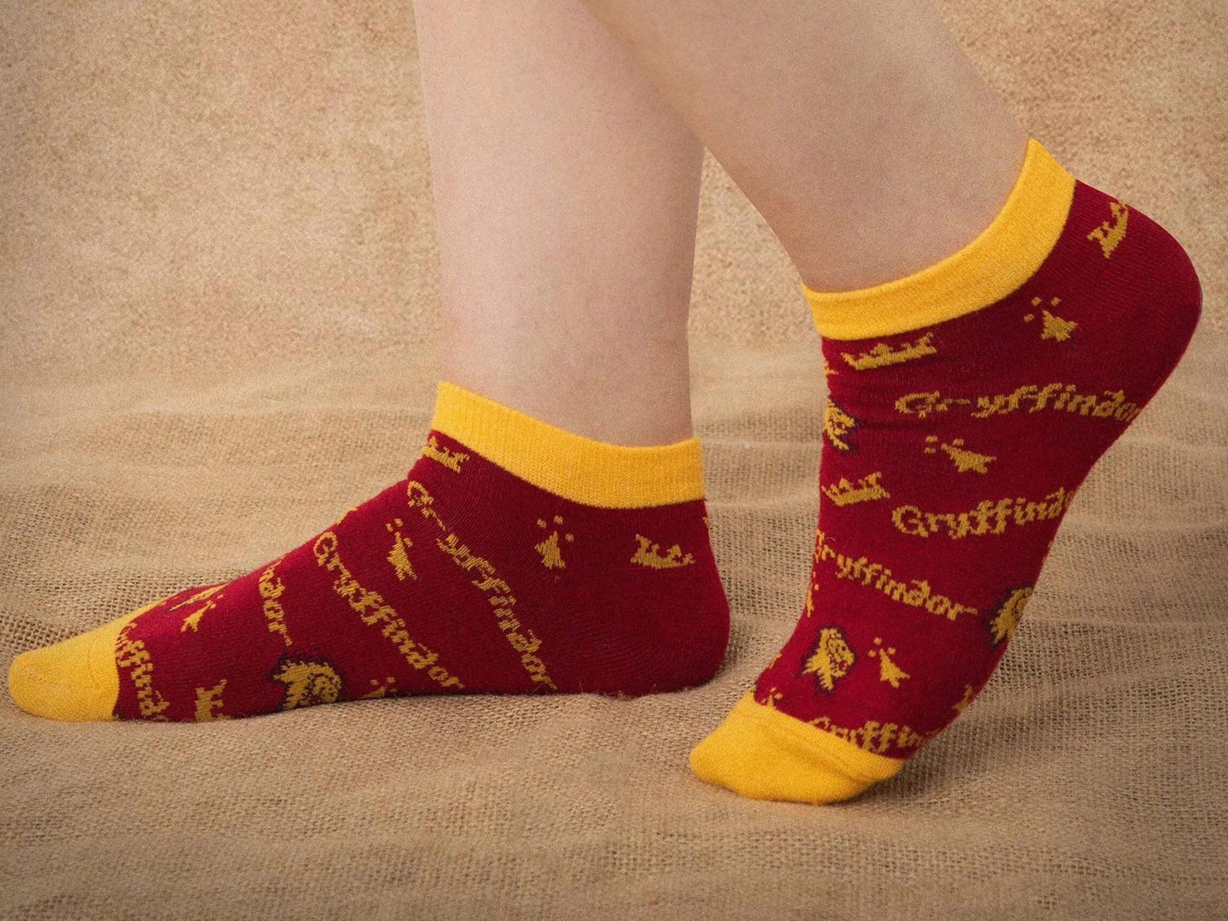 Harry Potter ankelstrumpor 3-pack - Gryffindor