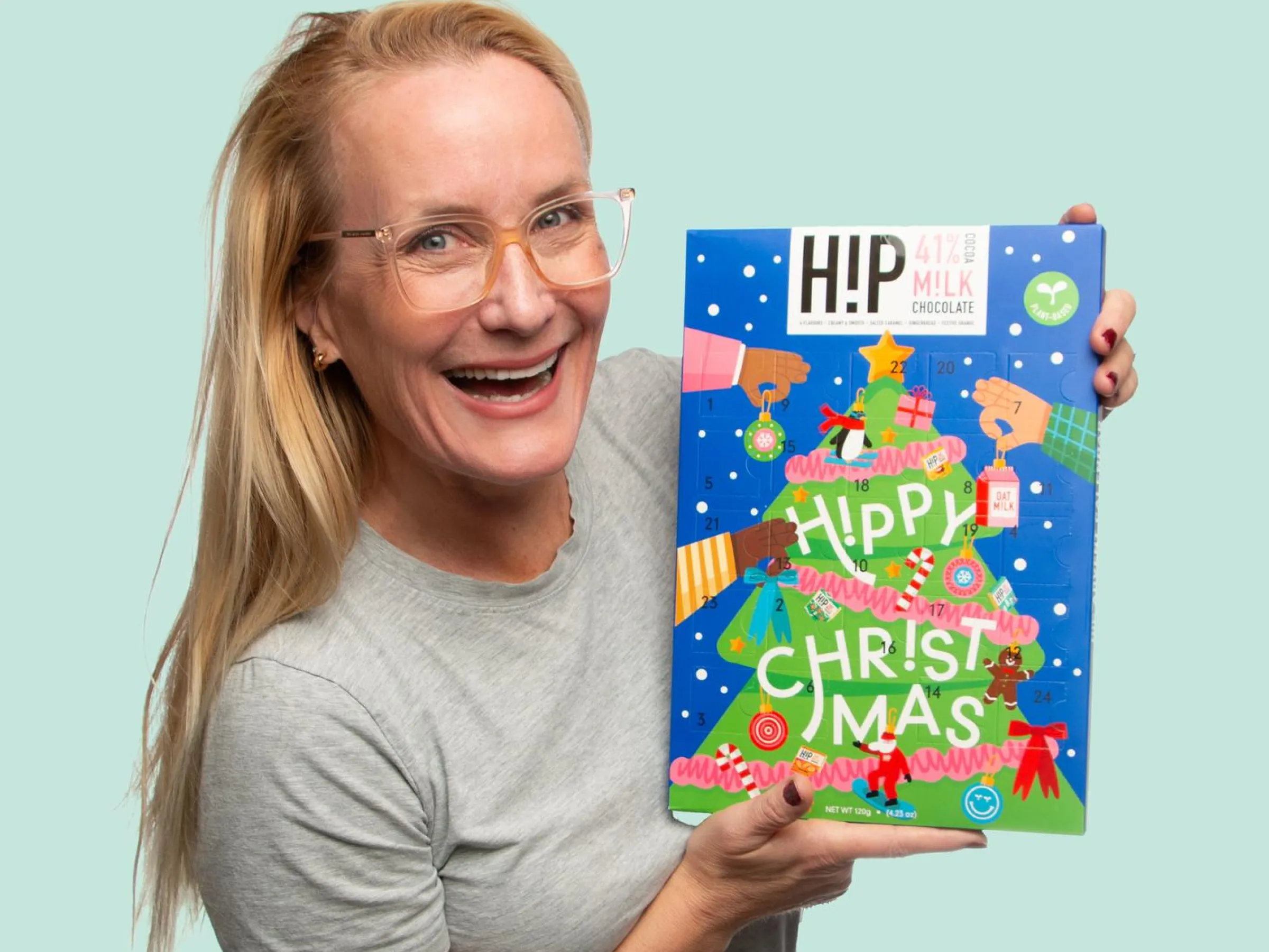 H!p Vegansk Chokladkalender
